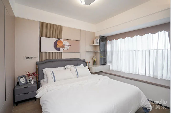 98㎡簡約風三居，家里這樣裝省心省錢又不易過時，滿滿的實用與高級感